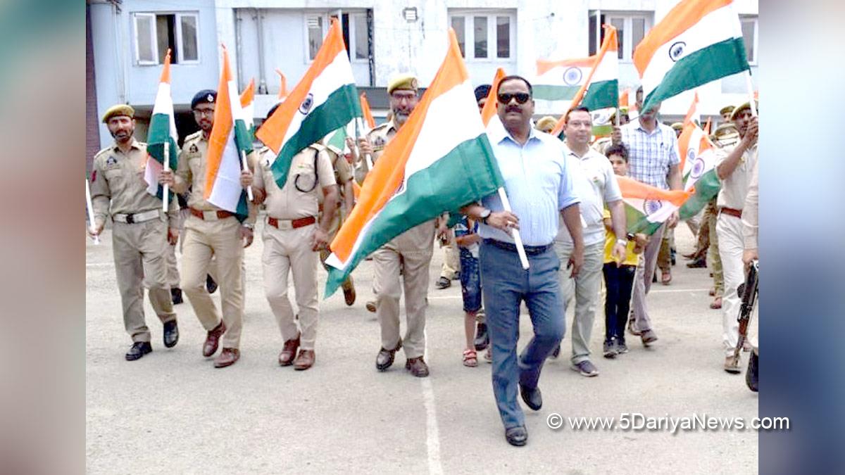 Alok Kumar, Director Fire & Emergency Services, Kashmir, Jammu And Kashmir, Jammu & Kashmir, Meri Maati Mera Desh, Tiranga Rally, Har ghar Tiranga, Azadi Ka Amrit Mahotsav, 76th Anniversary of Indian Independence, 76th years of Independence, Har ghar Tiranga, Kashmir, Jammu And Kashmir, Jammu & Kashmir, Kashmir Valley